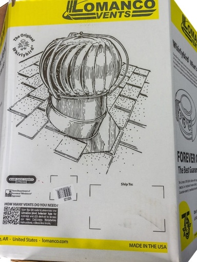 12" Turbine - Lomanco